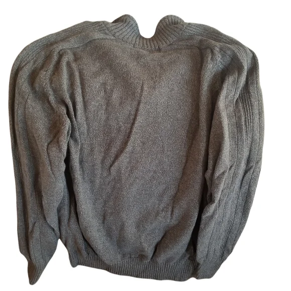 Men's Oscar De La Renta Quarter Zip Up Sweater - Picture 2 of 3